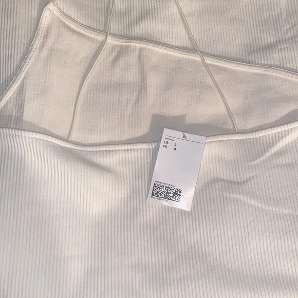 NWT H&M Ribbed One Shoulder Dress - Picture 4 of 4